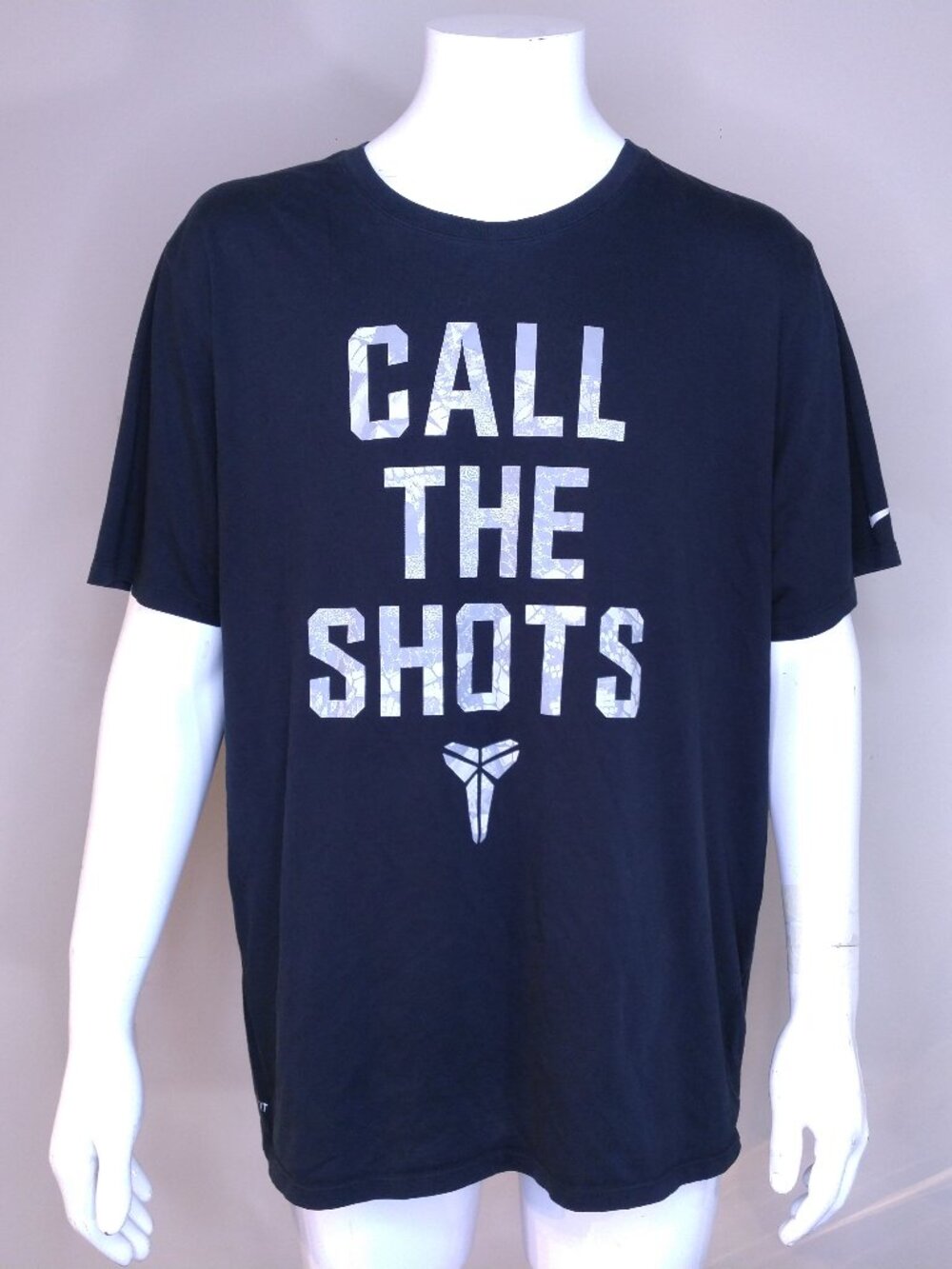 NIKE KOBE T Shirt XL CALL THE SHOTS Mens Kobe Bryant LAKERS Mamba Sheath LOGO SS